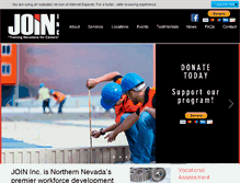 Tablet Screenshot of join.org